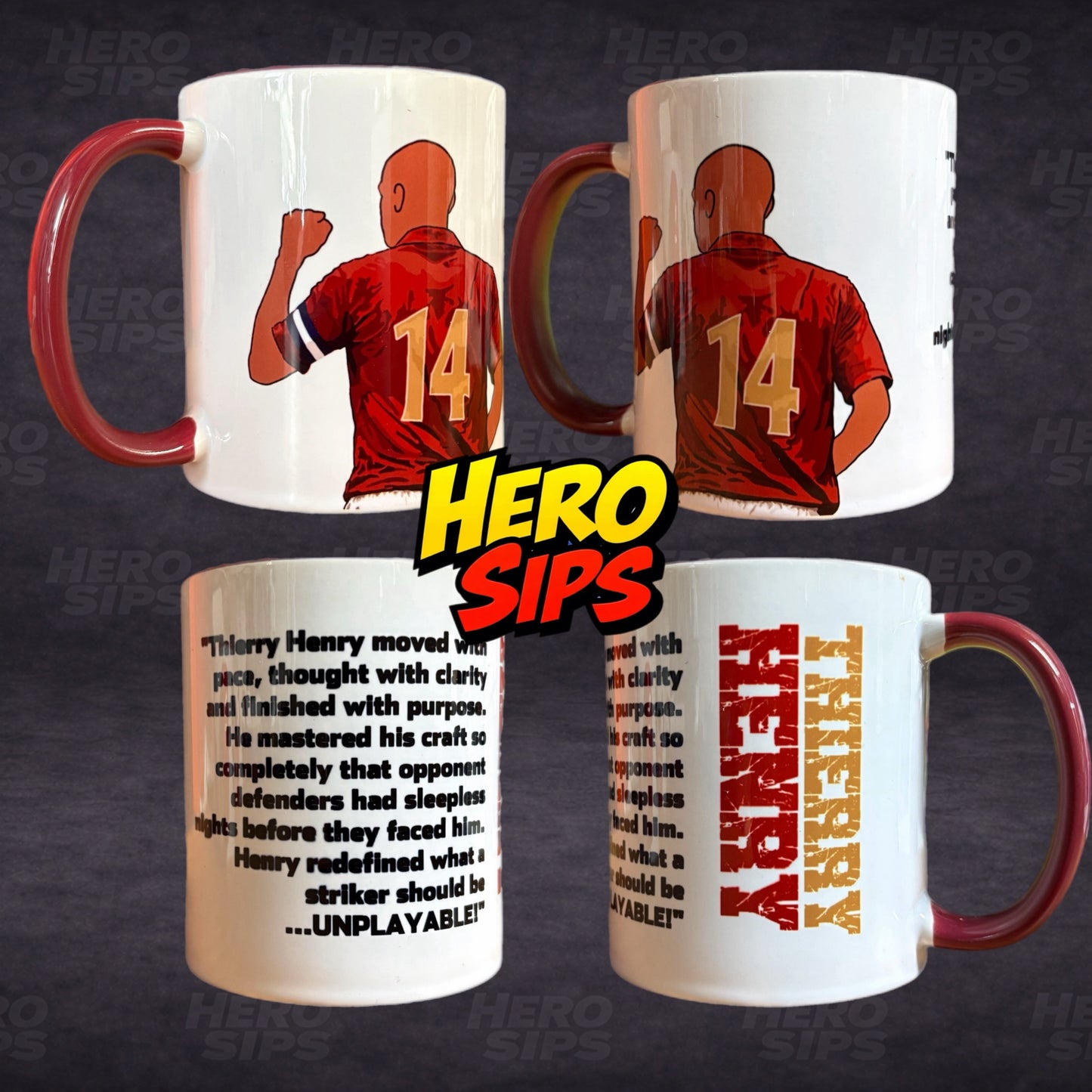 Thierry Henry Arsenal Mug