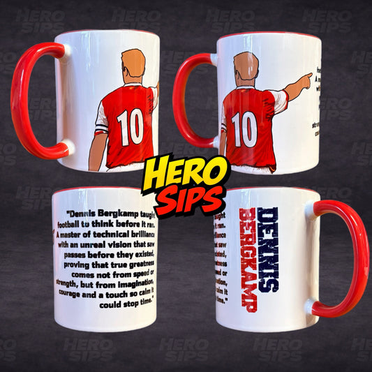 Dennis Bergkamp Arsenal Mug