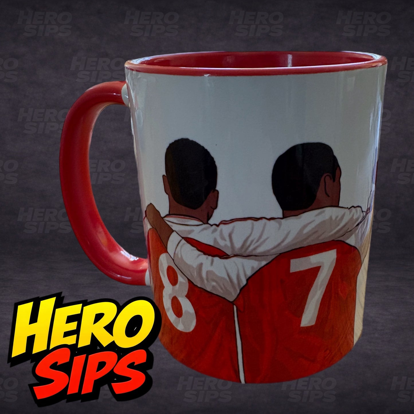 Rocky & Wrighty Arsenal Mug