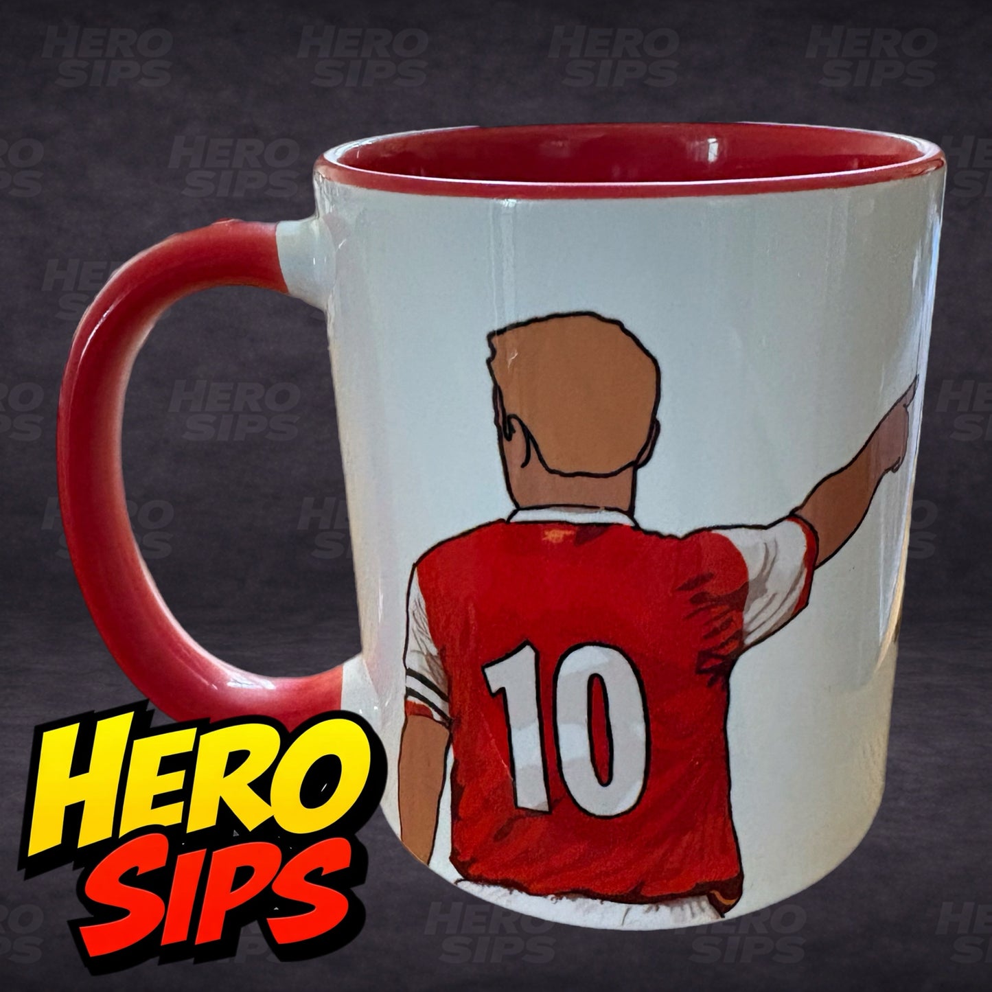 Dennis Bergkamp Arsenal Mug