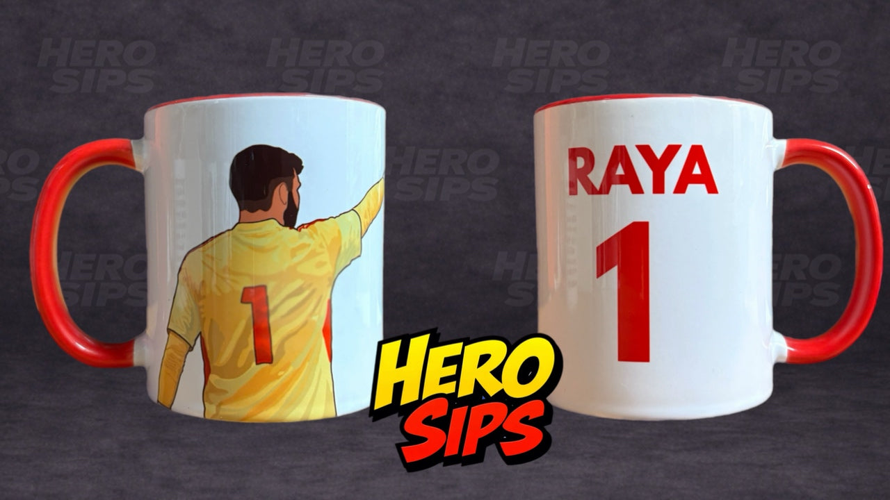 David Raya Arsenal mug